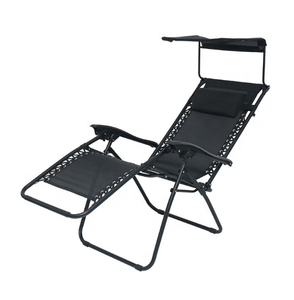 Viaggio per il tempo libero a gravità Zero peso leggero campeggio <span class=keywords><strong>giardino</strong></span> spiaggia reclinabile sedie a sdraio per eventi di noleggio con canop - Product Image 1