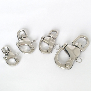 Móc khóa nhanh bằng thép không gỉ 316, đường kính 52mm, có vòng tròn, dùng cho thiết bị neo đậu tàu thuyền - Product Image 2