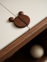 Armoire pour enfants écologique, armoire moderne personnalisée avec un grand espace de rangement pour la chambre des enfants, la maison
