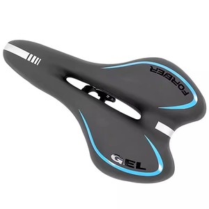 Selle de vélo Forever en silicone, design creux, confortable pour la conduite sur route et VTT - Product Image 5