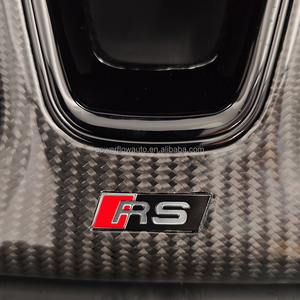 <span class=keywords><strong>Volante</strong></span> de Fibra de Carbono Estilo RS con Pantalla LED para <span class=keywords><strong>Audi</strong></span> A3 <span class=keywords><strong>A4</strong></span> A5 A6 A7 C6 C7 C8 S3 S4 S5 S6 B7 B8 B9 RS3 RS5 RS6 TT TTRS - Product Image 2