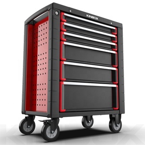 Ningbo Kinbox 6 Drawer Factory Direct Sales Tool Cart/ Workshop Tool Storage Cabinet For Industrial Workshop