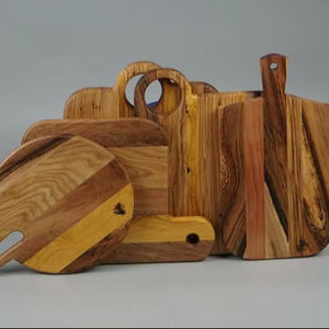 Planche à découper/planche à charcuterie de cuisine en gros, bois d'acacia personnalisé, forme rectangulaire, épaisseur de 2,0 cm, passe au lave-vaisselle, avec poignée - Product Image 1