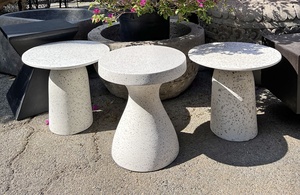 <span class=keywords><strong>Table</strong></span> d'appoint minimaliste en magnésie petite <span class=keywords><strong>table</strong></span> <span class=keywords><strong>de</strong></span> <span class=keywords><strong>chevet</strong></span> extérieure pour la décoration <span class=keywords><strong>de</strong></span> salon <span class=keywords><strong>de</strong></span> patio - Product Image 5