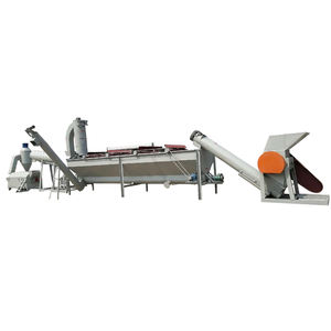 Déchets utilisés PE PP agriculture film sacs plastique lavage recyclage et ligne de granulation usine - Product Image 2