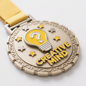 Medallas <span class=keywords><strong>de</strong></span> Premio Personalizadas con Logotipo Grabado para Niños, Premio <span class=keywords><strong>de</strong></span> Competencia <span class=keywords><strong>de</strong></span> Matemáticas y Ciencias, Premio <span class=keywords><strong>de</strong></span> Logro Educativo Infantil - Product Image 2