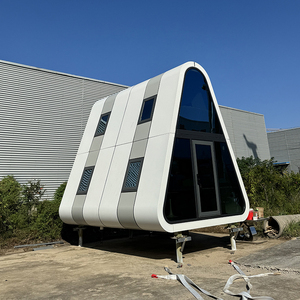 Casa Container Triangolare Portatile Prefabbricata Modulare a Forma di A per <span class=keywords><strong>Campeggio</strong></span> e Hotel <span class=keywords><strong>in</strong></span> <span class=keywords><strong>Vendita</strong></span> - Product Image 2