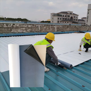 Membrana Impermeable <span class=keywords><strong>de</strong></span> Caucho Butilo Autoadhesiva PVDF, Fuerte Adhesión, Industrial, Ecológica, Resistente a los Rayos UV, <span class=keywords><strong>para</strong></span> Techos y Paredes - Product Image 1