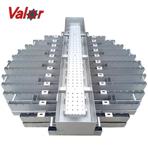 High Efficiency Tower Internals Stainless Steel Groove-Tray Through Liquid Distributor