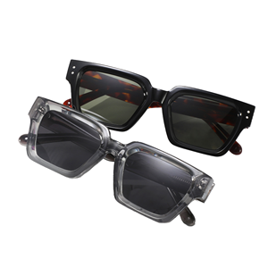 Gafas de Sol Polarizadas Cuadradas con Logotipo Personalizado, Retro 2025, Montura Gruesa TR90, Protección UV400, para Hombre y Mujer - Product Image 1