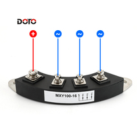 Redresseur de pont triphasé MXG70-16 70A 1600V, module de diodes demi-onde, remplacement pour l'ensemble d'excitation de générateur