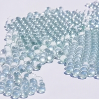 Peinture de marquage routier à base de microbilles de verre réfléchissantes, média abrasif de sablage à base de billes de verre pour le traitement des surfaces