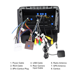 Autoradio Android Podofo 10 pouces 2 Din Carplay Android Auto GPS pour Renault <span class=keywords><strong>Trafic</strong></span> 2010-2014/ <span class=keywords><strong>Opel</strong></span> Vivaro/Nissan Primastar OEM - Product Image 5