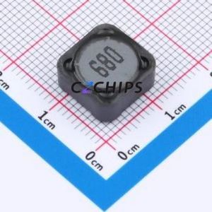 Inducteur de puissance HY125-680M SMD, 13,8x12,8 mm (Inductance : 68 µH) (Précision : 20 % Courant nominal : 2,5 A) - Product Image 1