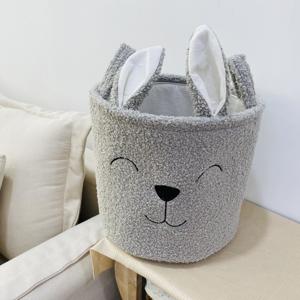 Giocoso cestino organizzatore con cornice a tema animale robusto e delicato sulla soluzione di conservazione degli articoli per bambini - Product Image 5