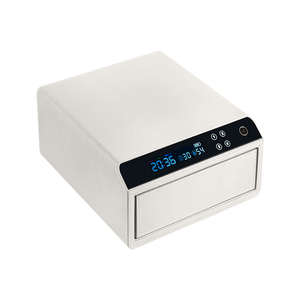 Chuanwei Luxury Steel Fingerprint <b>Lock</b> Biometric Built Wardrobe Electronic Drawer <b>Box</b> Safe for Hotel Home Office Bedroom Use - Product Image 3