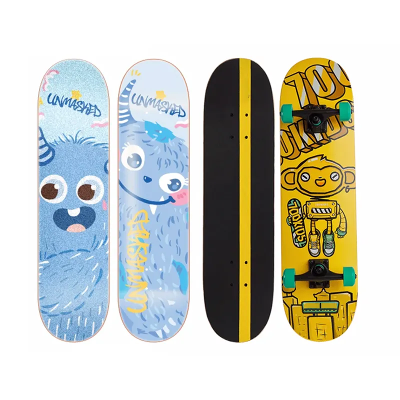 Aisamstar vendita diretta all'ingrosso giocattoli per bambini Skate Board legno acero 7 strati per bambini Skateboard