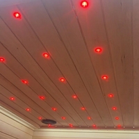 Prix de gros usine – Sauna de luxe en cèdre rouge, cabine carrée en bois pour 4 à 6 personnes, sauna extérieur