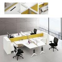 Station de travail informatique durable, espace de travail modulaire, mobilier de bureau en surplus