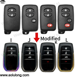 Hot bán sửa đổi chìa khóa xe thông minh vỏ chìa khóa xe cho TOYOTA vỏ chìa khóa - Product Image 1