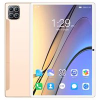 Chine pas cher Tablette 8 pouces 10 pouces Android Wifi Caméras Tablette 4 + 128g Carte Sim Tablettes d'éducation PC