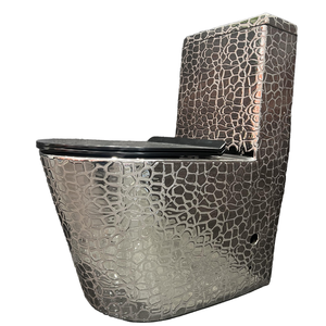 WC suspendu monobloc en céramique de style européen, certifié CE, avec réservoir encastré et siphon en P, pour hôtels et salles de bain de luxe - Product Image 1