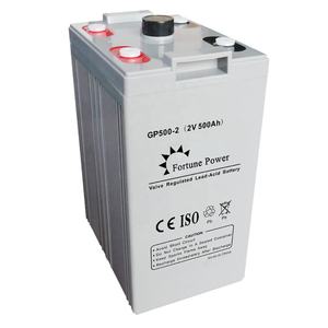Baterai Gel surya Fortune Power FP600-<span class=keywords><strong>2</strong></span> 2V 500ah/600AH untuk sistem penyimpanan energi surya & kendaraan listrik - Product Image 5