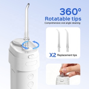 <span class=keywords><strong>Hydropulseur</strong></span> Dentaire Électrique Intelligent Portable, 2 Jets, 4 Modes, Rechargeable, Nettoyeur de Dents à Jet d'Eau - Product Image 3