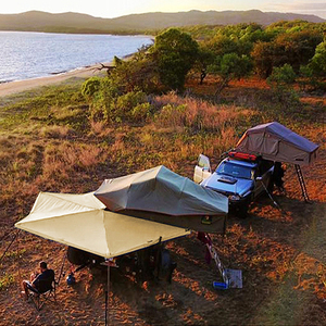 <span class=keywords><strong>Prix</strong></span> usine 4x4 SUV abri extérieur <span class=keywords><strong>camping</strong></span>-<span class=keywords><strong>car</strong></span> tente 270 degrés voiture côté auvent avec tissu Oxford toit voiture toit 270 auvent - Product Image 6