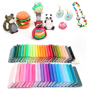 ดินโพลิเมอร์ปลอดสารพิษ 60 สี 20 กรัม ของเล่นทำมือพร้อมอุปกรณ์เสริม - Product Image 5