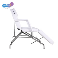 Table de soin esthétique manuelle réglable avec base stable, lit multifonctionnel pour salon, hôtel et salle de sport
