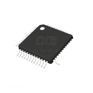 Composants électroniques IC CS4245K-CQZ, circuit intégré 24 bits 192 kHz STR <span class=keywords><strong>CDC</strong></span> avec PGA et 48 LQFP, BOM IC en stock, interface - Product Image 1