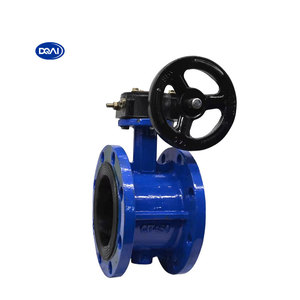 Nhà máy bán hàng trực tiếp mặt bích Van bướm thép không gỉ Van bướm để bán - Product Image 1