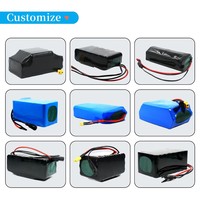 Baterai Ion Lithium 60V/52V/48V, kualitas tinggi kemasan 13AH/15, 6AH/21AH/27AH/30AH/36Ah untuk skuter listrik