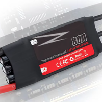 Contrôleur de moteur sans balais ESC pour drones FPV électriques RC et modèles réduits d'avions (plastique)