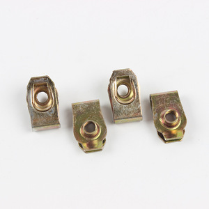 Typ B Blattfeder Automotive Metall-Schnalle U-förmiger Clip Befestigungsmutter M4 M6 M10 Made in China Garantie Monate - Product Image 1