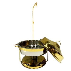 Khách sạn sang trọng chafing món ăn 9.0L Vàng Tự chọn máy chủ hiển thị thực phẩm đứng chafing món ăn - Product Image 3