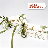 Caja de dulces triangular con lazo Super Septiembre, caja de recuerdo para boda, caja de regalo plegable a mano con lámina dorada de agradecimiento, proveedor mayorista