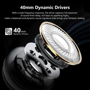 Headset Gaming nirkabel TWS kualitas tinggi On-Ear Over-Ear suara Stereo HIFI jl vocalisme dinamis untuk ponsel <span class=keywords><strong>Android</strong></span> DJ - Product Image 3