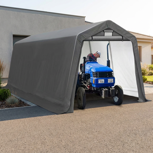 Feyan Custom Single Layer Oxford 1-3/8 Inch Thick Eco PE <b>Canopy</b> Carport Waterproof Powder Coated Steel Frame Garage UV - Product Image 4