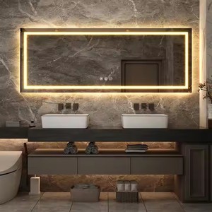 Specchio da bagno illuminato <span class=keywords><strong>con</strong></span> <span class=keywords><strong>luce</strong></span> a LED Touch Design - Product Image 2