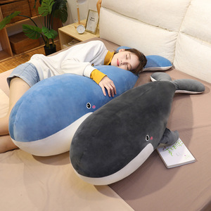 Hot Selling <strong>Sofa</strong> Cushion Realistic Whale <strong>Plush</strong> Pillow <strong>Stuffed</strong> Animal Toy Whale Doll - Product Image 4