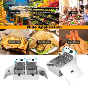 Hot Selling Stainless Steel Electric Deep <strong>Fryers</strong> Commercial Electric <strong>Fryer</strong> for Restaurant Hotel Catering Kitchen - Product Image 6