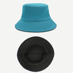 Sombrero de Pescador Reversible de Moda, Personalizable, con Logotipo Bordado, Estampado, Etiqueta Personalizada, Color Sólido, de Algodón - Product Image 3