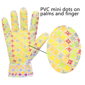 PRI 맞춤형 내구성 방수 면 안감 탄성 손목 DDP/<span class=keywords><strong>FOB</strong></span> 물류 빠른 배송 노란색 가시 방지 세련된 장갑 - Product Image 3
