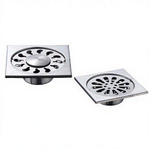 OEM Morning Dew 3 Inch Stainless Steel and Floor Drain Modern Dual Use Bathroom Accessories for Engineering Rental Housing - Product Image 1