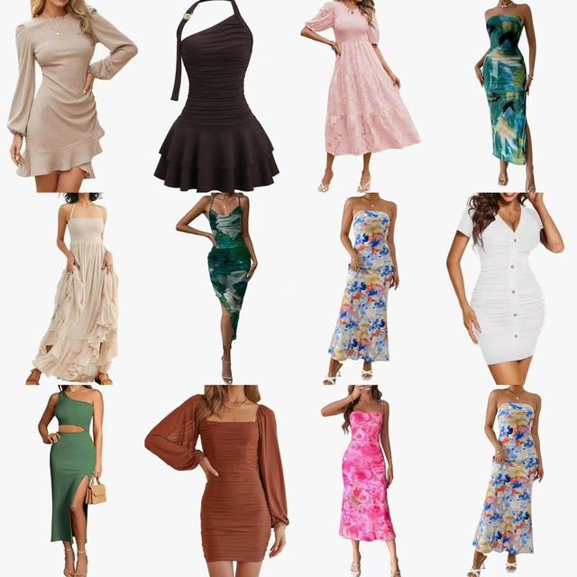 Brand Clothes Dresses Women New Shei in She Bales Mixed New Clothing Random Shipment Branded Clothes L XL Nylon