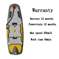 Vicking 2024 Nouvelle arrivée Planche de surf électrique JetSurf à moteur haute puissance en matériau EPP avec une vitesse maximale de 55 km/h pour un usage unisexe