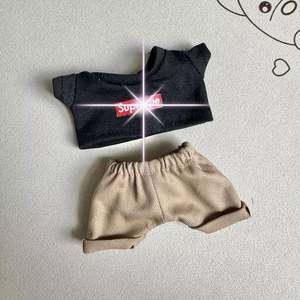 Supre Adorable Traje de Bambú para Bebé, Estilo de Juguete de Dibujos Animados Rabubu de Segunda Generación, Traje de Tirantes con Colgante para Fiestas, Primera Edición Labuibui, Talla 1:3 - Product Image 4