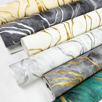 Membrane autocollante en PVC imperméable de couleur carrelage, texture auto-texturée pour une utilisation en cuisine et salle de bain, haute simulation, prix bas